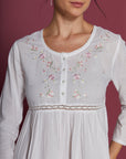 Tickle Me Pink Cotton Nightdress
