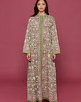 Malli Block Printed Dress in Verdant Green