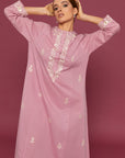 Taskeen Lilas Kaftan