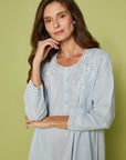 Willow Blue Cotton Nightdress