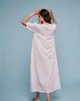 Nerissa White Cotton Nightdress