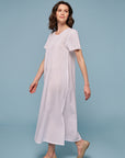 Galene White Cotton Nightdress