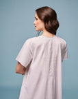 Galene White Cotton Nightdress