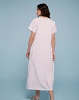 Nyssa White Cotton Nightdress