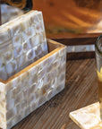 Mother-of-Pearl Coasters set of 4