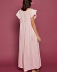 Alivia Pink Cotton Nightdress