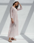 Anemone Pink Cotton Nightdress