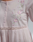 Anemone Pink Cotton Nightdress