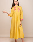 Amber Yellow Rumi Kaftan