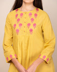 Amber Yellow Rumi Kaftan