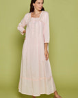Clematis Pink Cotton Nightdress