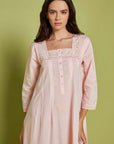 Clematis Pink Cotton Nightdress