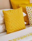 Yellow Minbar Cushion (45cm x 45cm)