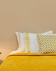 Mihr Nush Gold Velvet Bed Cover