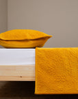 Mihr Nush Gold Velvet Bed Cover