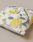 Yellow Floral Garden Cushion 45X45CM
