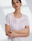 Dazi Pink Cotton Nightdress