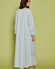 Fleurine Blue Cotton Nightdress