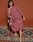 Gulabi Ambi Cotton Kaftan