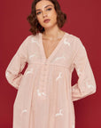 Gulabi Gazelli Kaftan