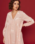 Gulabi Gazelli Kaftan