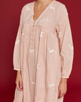 Gulabi Gazelli Kaftan