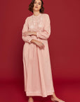 Gulabi Paridaiza Kaftan