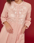Gulabi Paridaiza Kaftan
