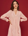 Gulabi Sanober Bagh Kaftan