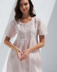 Holly Pink Cotton Nightdress