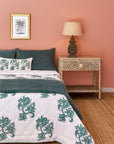 Udaipur Green Cushion 30x60cm