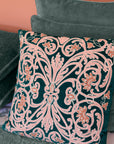 Aiyanna Green Cushion 50x50cm