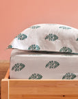Fitted Sheet Udaipur Green 180x200cm