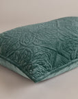 Pillow  Cover Shad Bakht Green Velvet set of 2 50x75cm