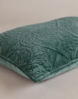 Pillow Cover Shad Bakht Green Velvet set of 2 50x75cm