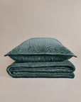 Pillow Cover Shad Bakht Green Velvet set of 2 50x75cm