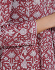Laal Mahtab Bagh Cotton Kaftan