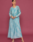 Mira Blue Kaftan