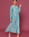 Mira Blue Kaftan