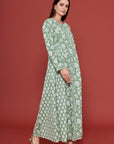 Narjee Green Kaftan