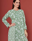 Narjee Green Kaftan