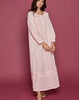 Perach Pink Cotton Nightdress