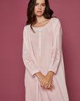 Perach Pink Cotton Nightdress