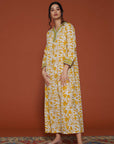 Pila Vasant Cotton Kaftan