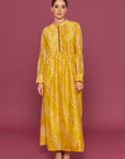 Radia Yellow Kaftan