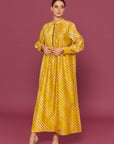 Radia Yellow Kaftan