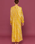 Radia Yellow Kaftan
