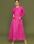 Reyah Fuchsia Kaftan