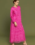 Reyah Fuchsia Kaftan