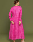 Reyah Fuchsia Kaftan